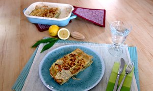 Lasagne mit Bärlauch-Ricotta-Creme