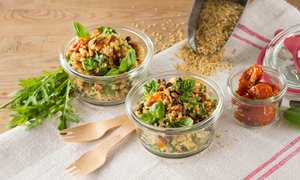 Mediterraner Bulgursalat