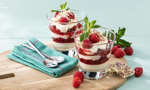 Himbeer-Limetten-Lasagne