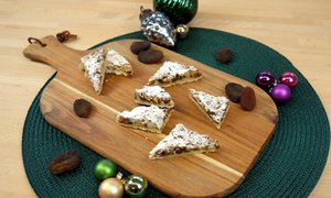 Aprikosen-Macadamia-Dreiecke