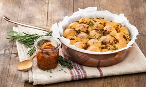 Bubble Bread mit Tomatenpesto