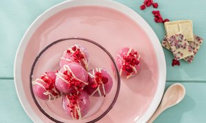 Himbeer-Eis-Mochis